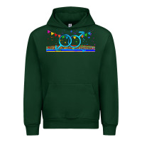 Forest Green lgbtq gay  libbey glass Urban Hoodie - HRA Design Shop