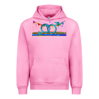 Fuchsia Pink lgbtq gay  libbey glass Urban Hoodie - HRA Design Shop