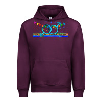 Mauve Wine lgbtq gay  libbey glass Urban Hoodie - HRA Design Shop