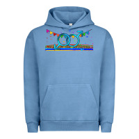 Pigment Pebble Blue lgbtq gay  libbey glass Urban Hoodie - HRA Design Shop