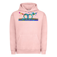 Pigment Salmon lgbtq gay  libbey glass Urban Hoodie - HRA Design Shop