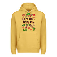 Antique Gold im the sexy elf Premium Hoodie - FaDigitalArtStudio