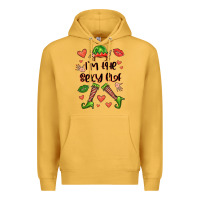 Mustard im the sexy elf Premium Hoodie - FaDigitalArtStudio