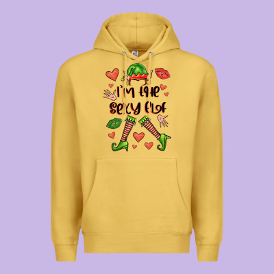 Im The Sexy Elf Premium Hoodie Designed By Fadigitalartstudio