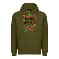 Army Green im the sexy elf Premium Hoodie - FaDigitalArtStudio