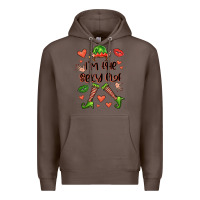 Coffee im the sexy elf Premium Hoodie - FaDigitalArtStudio
