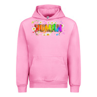 Fuchsia Pink lgbtq human  libbey glass Urban Hoodie - HRA Design Shop