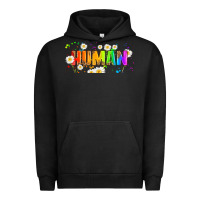 Pigment Black lgbtq human  libbey glass Urban Hoodie - HRA Design Shop