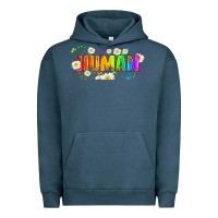 Pigment Midnight Navy lgbtq human  libbey glass Urban Hoodie - HRA Design Shop