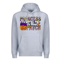 Heather Grey Princess Of The Premium Hoodie - CowhideDigitalArt