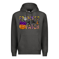 Charcoal Heather Princess Of The Premium Hoodie - CowhideDigitalArt
