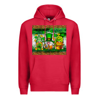 Cardinal St. Patrick's Day gnomies tumbler St. Patricks Day Premium Hoodie - Neo Western