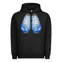 Pigment Black blue cleats fa element Urban Hoodie - FaDigitalArtStudio