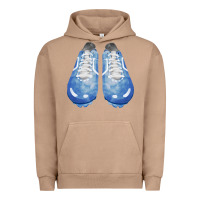 Pigment Burro blue cleats fa element Urban Hoodie - FaDigitalArtStudio