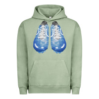 Pigment Oil Green blue cleats fa element Urban Hoodie - FaDigitalArtStudio