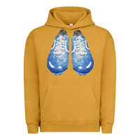 Pigment Peanut Butter blue cleats fa element Urban Hoodie - FaDigitalArtStudio