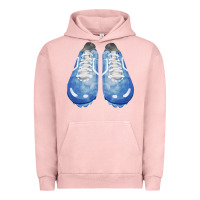 Pigment Salmon blue cleats fa element Urban Hoodie - FaDigitalArtStudio
