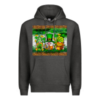 Charcoal Heather St. Patrick's Day gnomies tumbler St. Patricks Day Premium Hoodie - Neo Western