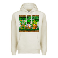 Oatmeal Heather St. Patrick's Day gnomies tumbler St. Patricks Day Premium Hoodie - Neo Western