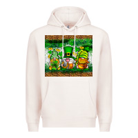 Pale Pink St. Patrick's Day gnomies tumbler St. Patricks Day Premium Hoodie - Neo Western