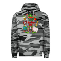 Slate Camo im the teacher elf Premium Hoodie - FaDigitalArtStudio