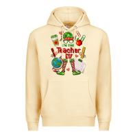 Pina Colada im the teacher elf Premium Hoodie - FaDigitalArtStudio
