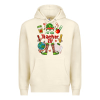 Sandshell im the teacher elf Premium Hoodie - FaDigitalArtStudio