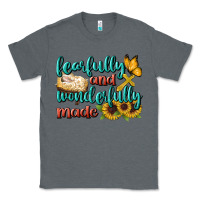 Charcoal Heather Fearfully And Wonderfully Made Classic Tee - BundleAndBundleShop