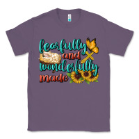 Lavender Fearfully And Wonderfully Made Classic Tee - BundleAndBundleShop