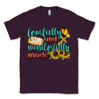 Plum Fearfully And Wonderfully Made Classic Tee - BundleAndBundleShop