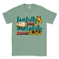 Sage Fearfully And Wonderfully Made Classic Tee - BundleAndBundleShop