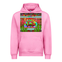 Fuchsia Pink proud dad tumbler Urban Hoodie - HRA Design Shop