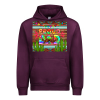 Mauve Wine proud dad tumbler Urban Hoodie - HRA Design Shop