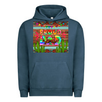 Pigment Midnight Navy proud dad tumbler Urban Hoodie - HRA Design Shop