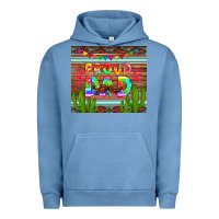 Pigment Pebble Blue proud dad tumbler Urban Hoodie - HRA Design Shop