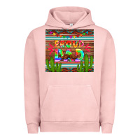 Pigment Salmon proud dad tumbler Urban Hoodie - HRA Design Shop