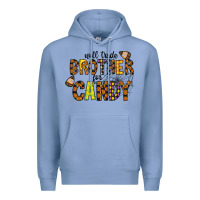 Colony Blue Will Trade Brother For Candy Premium Hoodie - CowhideDigitalArt