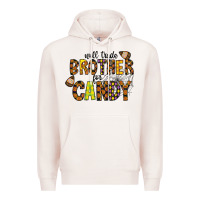Pale Pink Will Trade Brother For Candy Premium Hoodie - CowhideDigitalArt