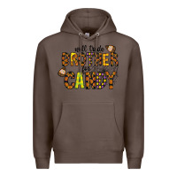 Coffee Will Trade Brother For Candy Premium Hoodie - CowhideDigitalArt