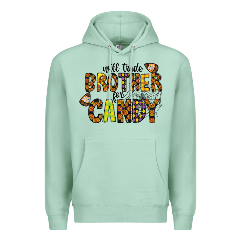 Will Trade Brother For Candy Premium Hoodie by CowhideDigitalArt | Teevron