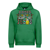 Emerald raised on sweet and tea jesus Urban Hoodie - CowhideDigitalArt
