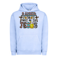 Pigment Grape Ice raised on sweet and tea jesus Urban Hoodie - CowhideDigitalArt
