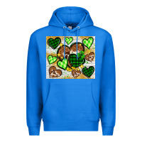 True Royal St. Patrick's Day hearts tumbler Premium Hoodie - Neo Western