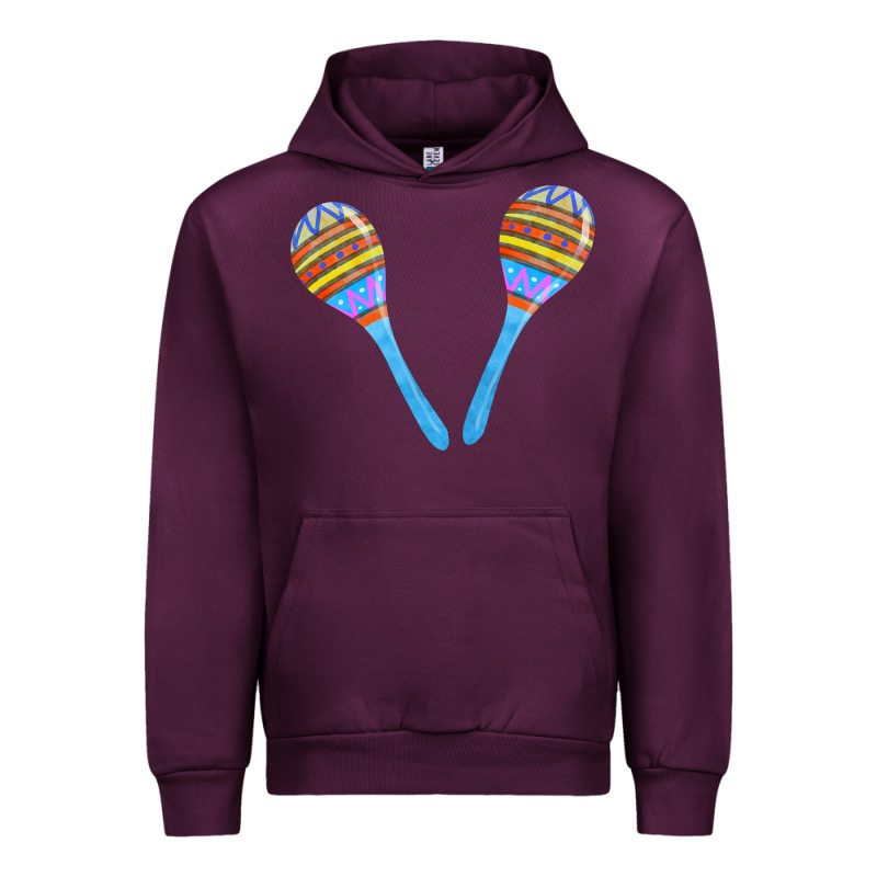 Blue Maracas Urban Hoodie by FaDigitalArtStudio | Teevron