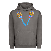 Pigment Tornado blue maracas Urban Hoodie - FaDigitalArtStudio