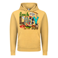 Vintage Mustard lunch lady crew Vintage Hoodie - AdoDesignShop