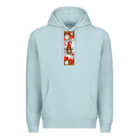 Blue Mist volleyball penwraps Premium Hoodie - HRA Design Shop