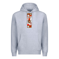 Heather Grey volleyball penwraps Premium Hoodie - HRA Design Shop