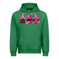 Emerald breast cancer afro gnomies Urban Hoodie - FaDigitalArtStudio