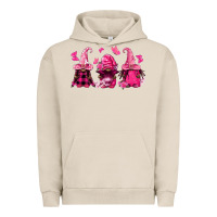 Pigment French Oak breast cancer afro gnomies Urban Hoodie - FaDigitalArtStudio